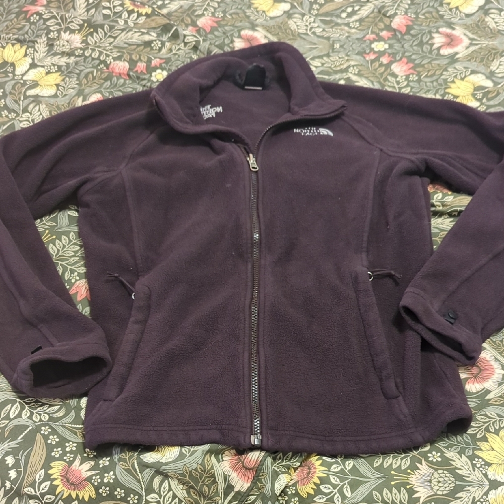 The North Face Dark Purple Fleece Jacket